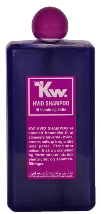 KW Hvit shampo 500ml