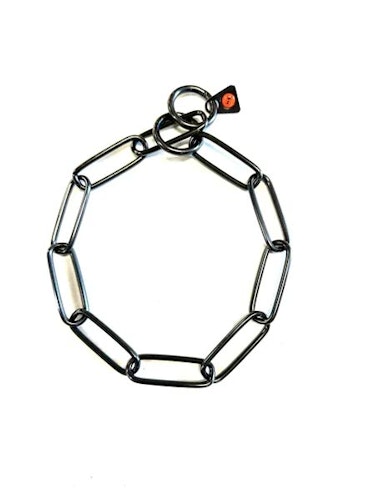 Sprenger kjetting Langlenket 3 mm Sort