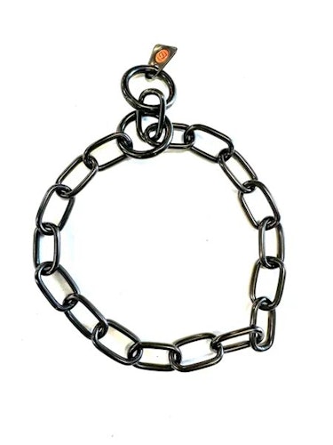 Sprenger kjetting medium Langlenket 3 mm Sort