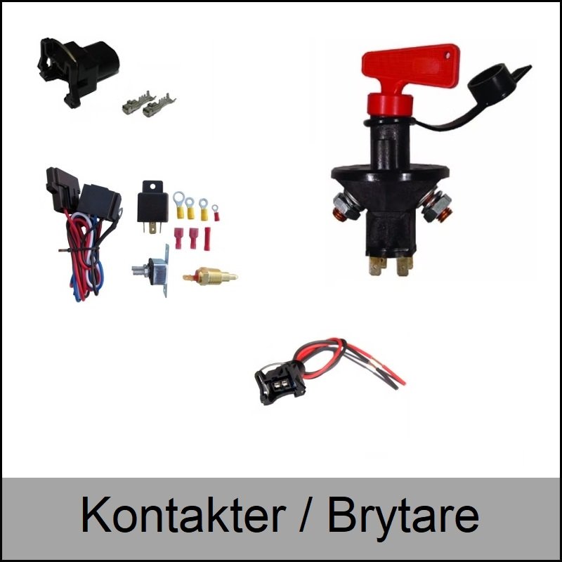 Kontakter / Brytare - BILLET.SE - Produkter för Motorsport och Tuning