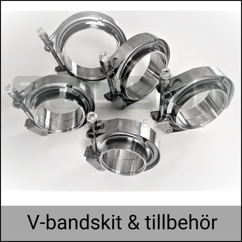 V-band kit och tillbehör (Rostfritt) - BILLET.SE - Produkter för Motorsport och Tuning
