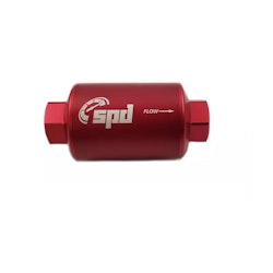 SPD Bränslefilter Kompakt 10 Micron E85, Röd