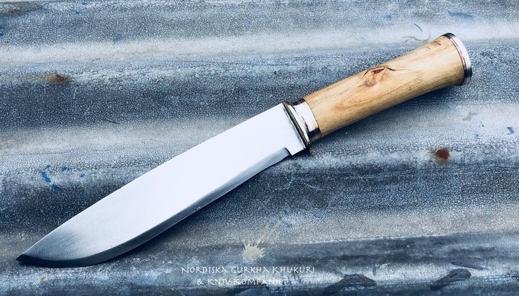 Same kniv leuko leuku, samisk. handsmid brukskniv, bushcraft, jaktkniv, nordiska gurkha, friluftsliv.