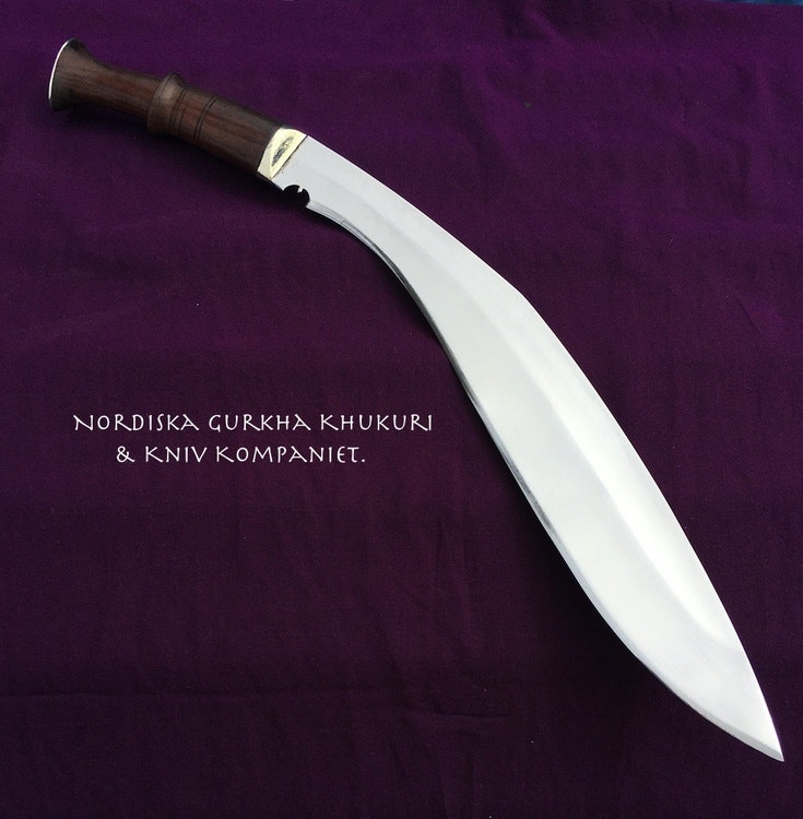 Khukuri kniv, gurkha kukri knivar, nordiska gurkha, handsmidda i nepal för bushcraft, jakt, militär, friluftsliv, camping. heritage knives.