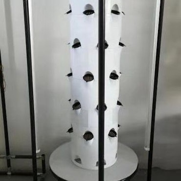 Hydroponiskt OdlingsTorn med LED lampor