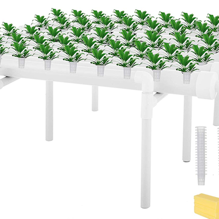 Hydroponic "NFT" system startkit 36 eller 54 pods