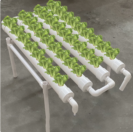 Hydroponic "NFT" system startkit 36 eller 54 pods