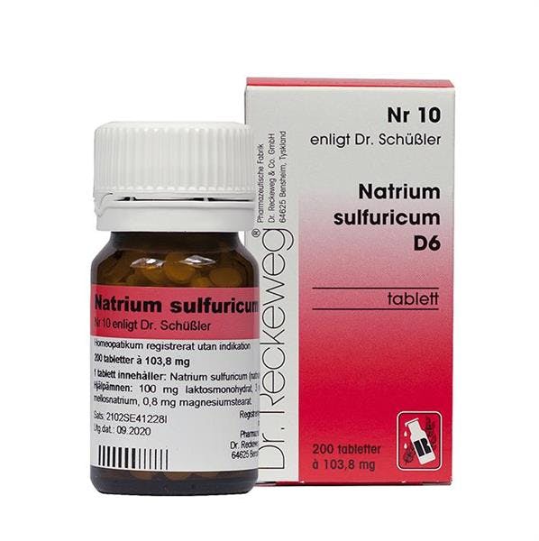 Natrium Sulfuricum Nr10