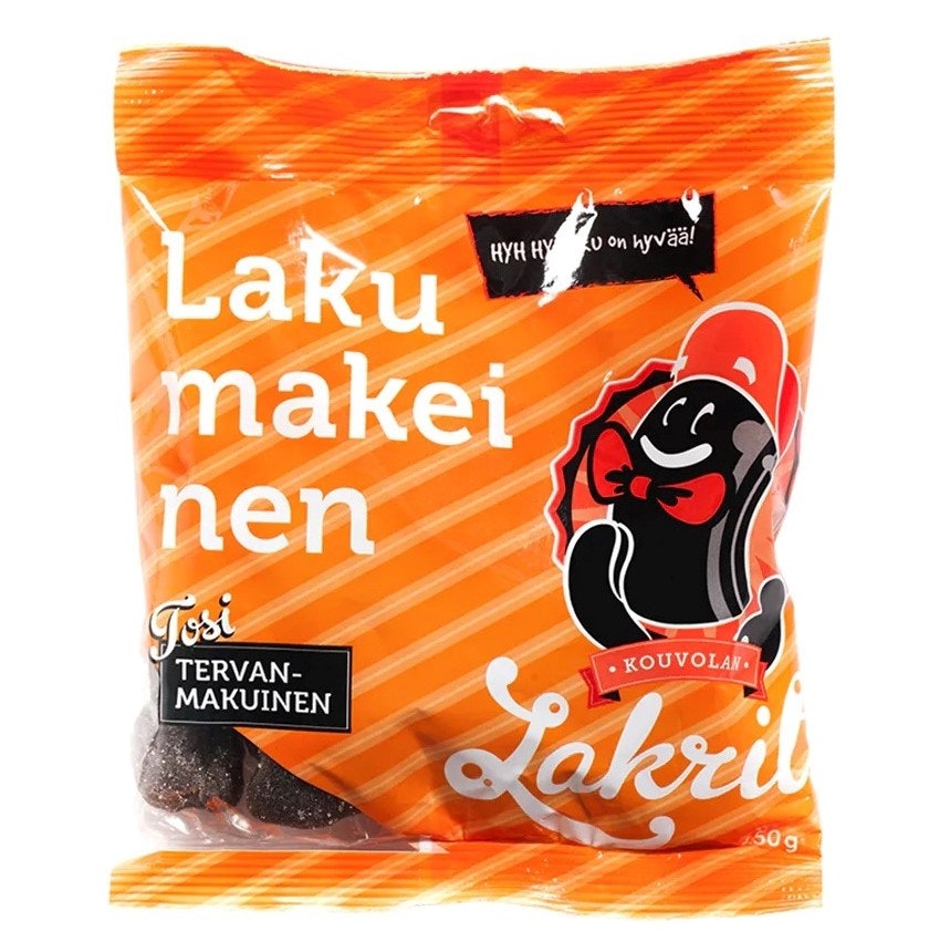 Marmeladlakrits konfekt med tjära