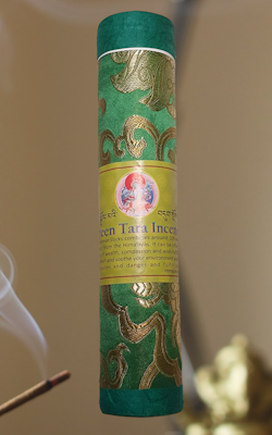 Green Tara Incense, Rökelse