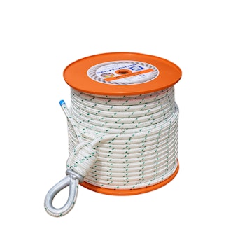 2a. Novoleen winch rope 13 mm 100 m with cable