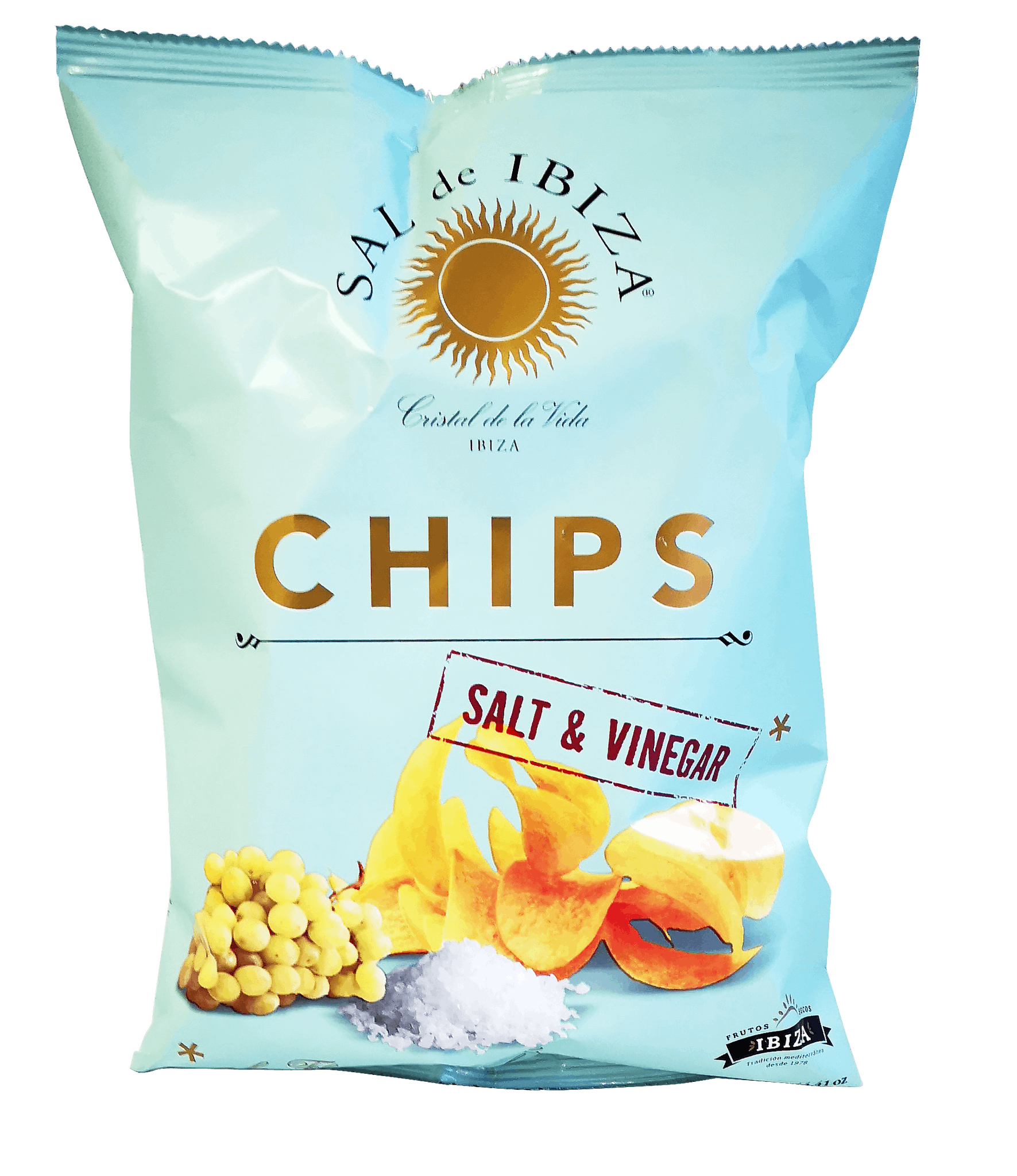 Salt & Vinäger Chips från Ibiza 125g