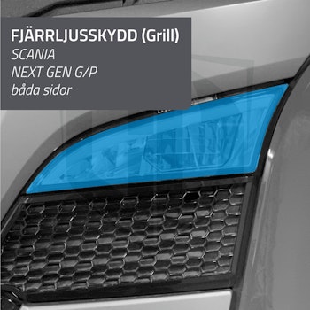 Fjärrljusskydd Scania Next Generation (grill)