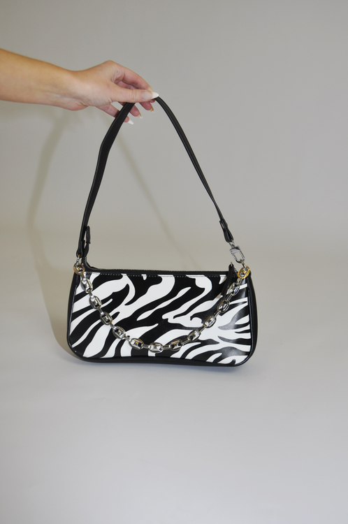 Zebra Shoulder Bag