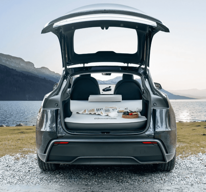 Ny madrass lanserad för camping i din Tesla