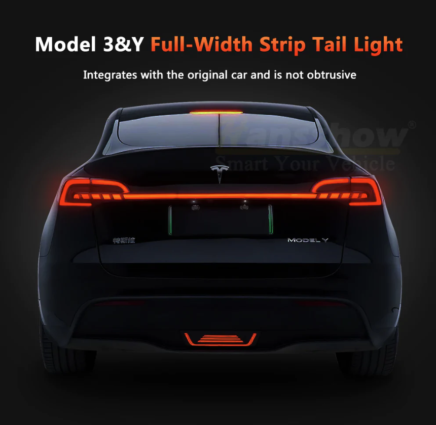 Bakljus Strip Light Tesla Model 3