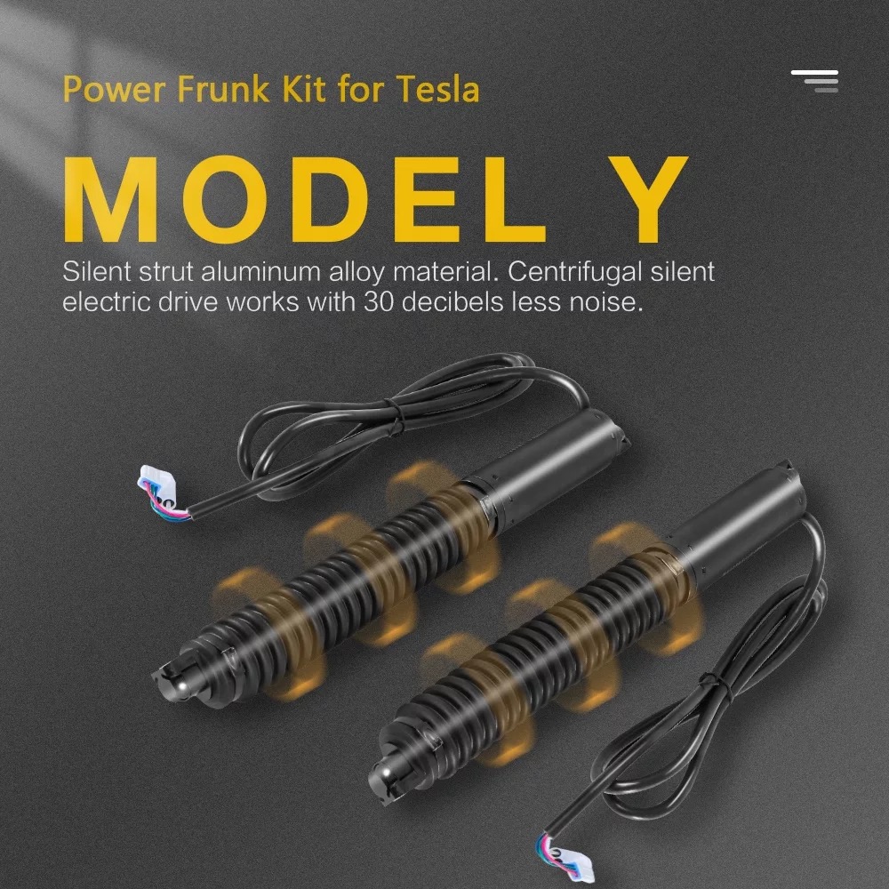 Power frunk Model Y
