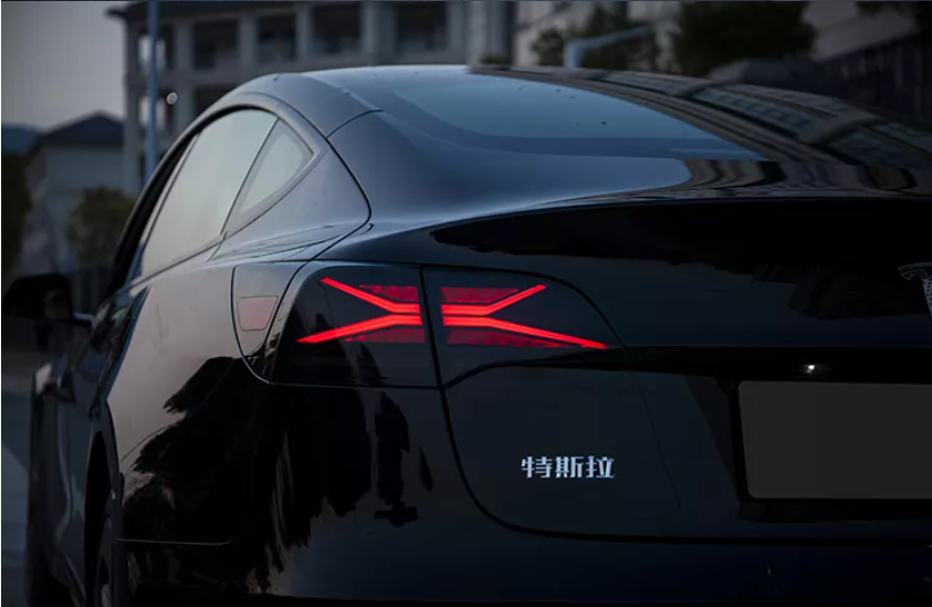 Bakljus "X" Tesla Model 3