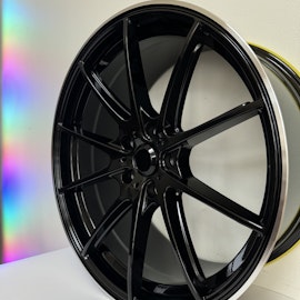 10 spoke Gloss black 19 tum