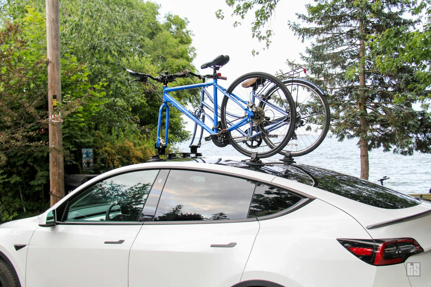 Cykelhållare för taket