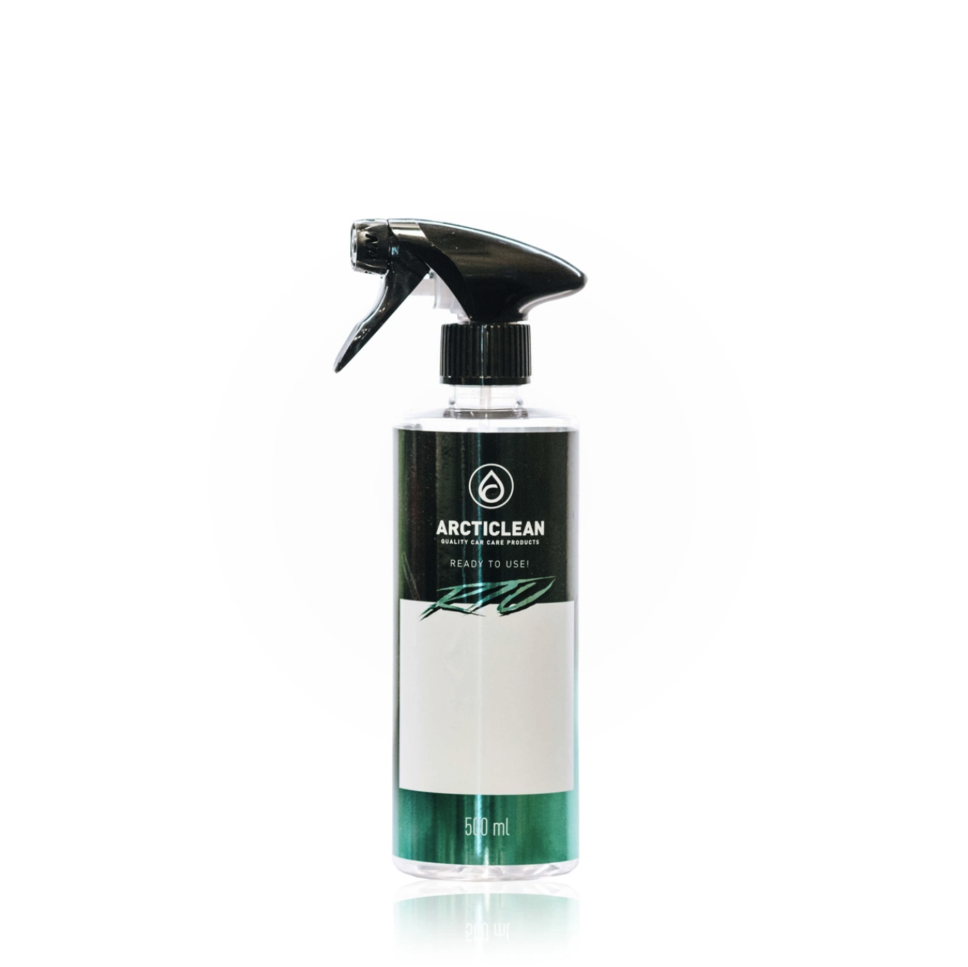 TOMFLASKA 500ML MED SPRAYTRIGGER OCH MÅTTABELL