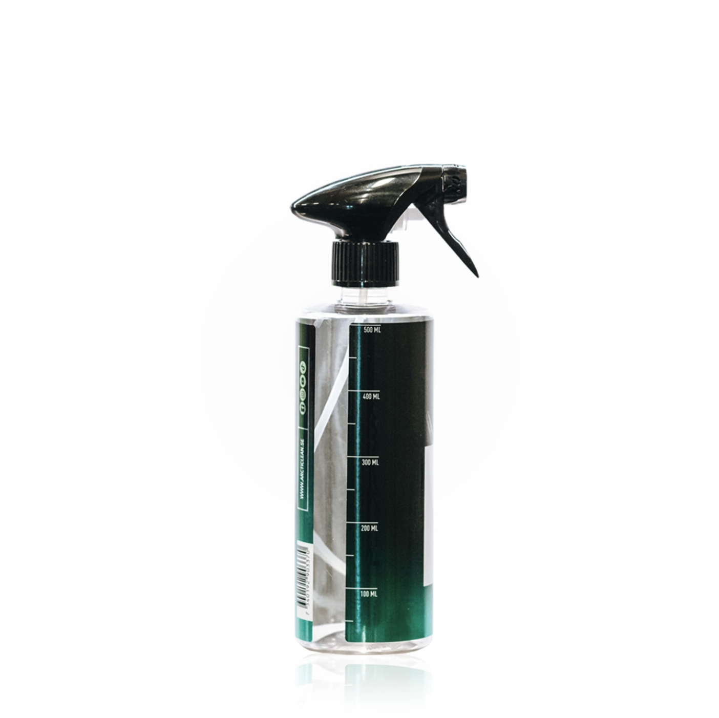 TOMFLASKA 500ML MED SPRAYTRIGGER OCH MÅTTABELL