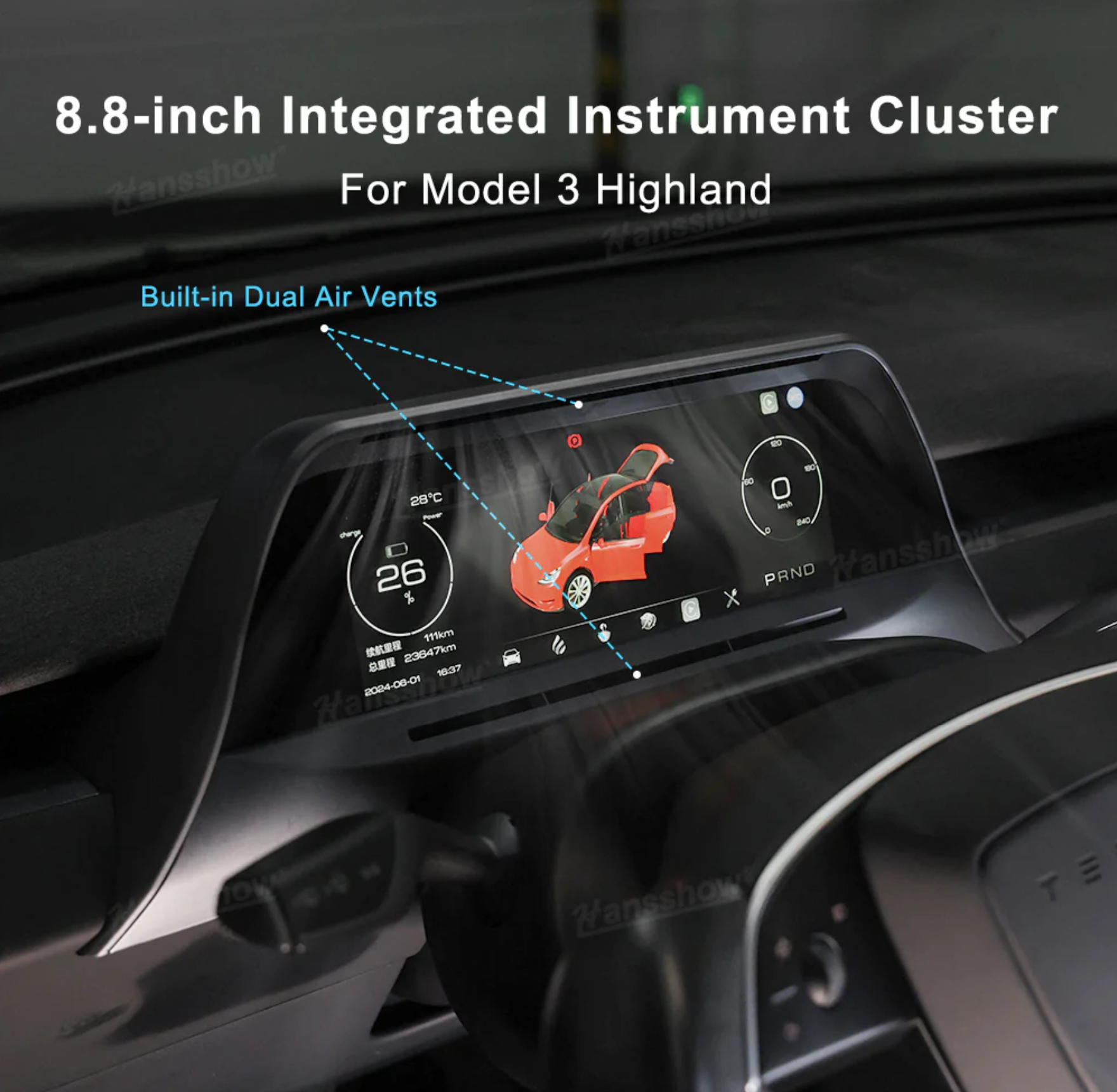 Instrumentkluster F89 Highland / Juniper