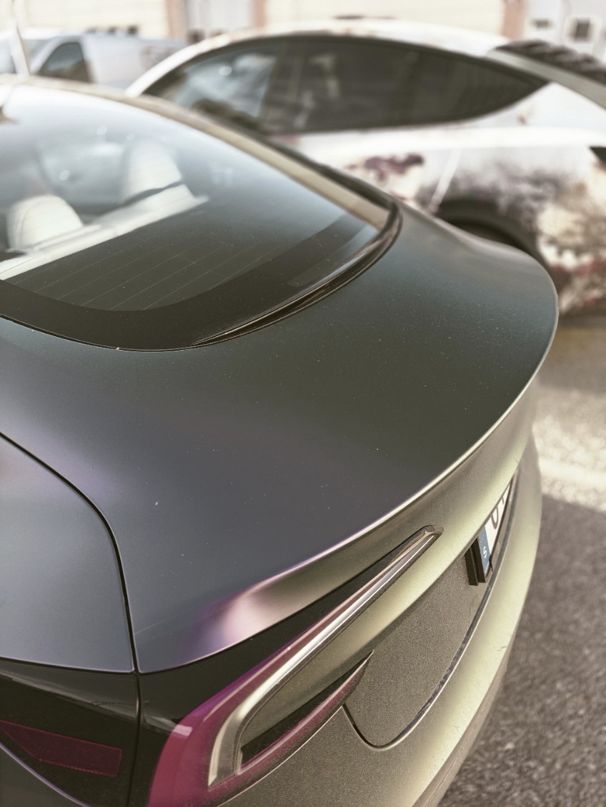 Bakrutespoiler Model 3