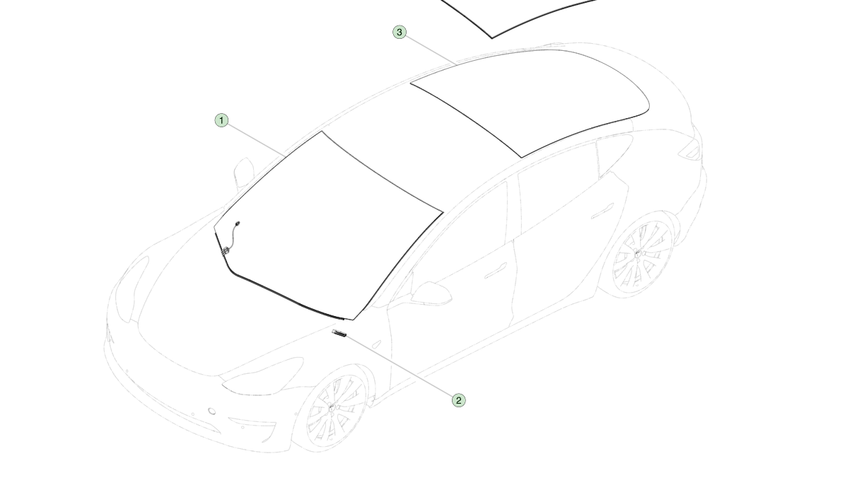 HARNESS ASSEMBLY - GCL WINDSHIELD