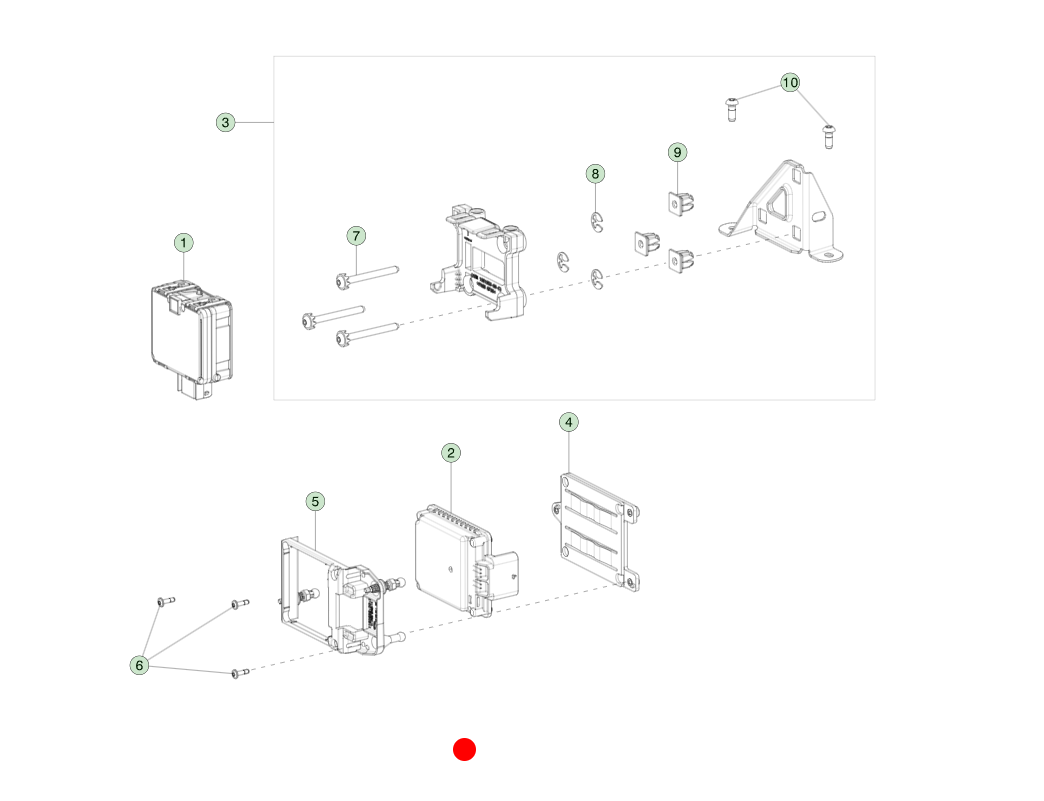 RADAR - SEVEN PIN PERPENDICULAR