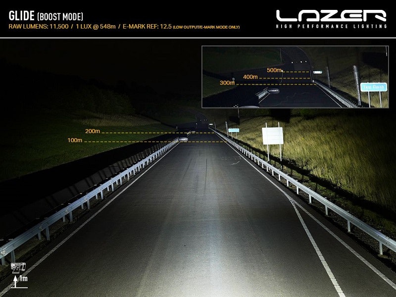 Lazer LED ramp Glide Curved 120W