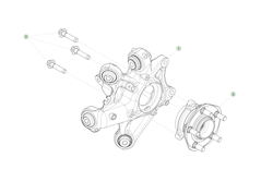 REAR KNUCKLE ASSEMBLY