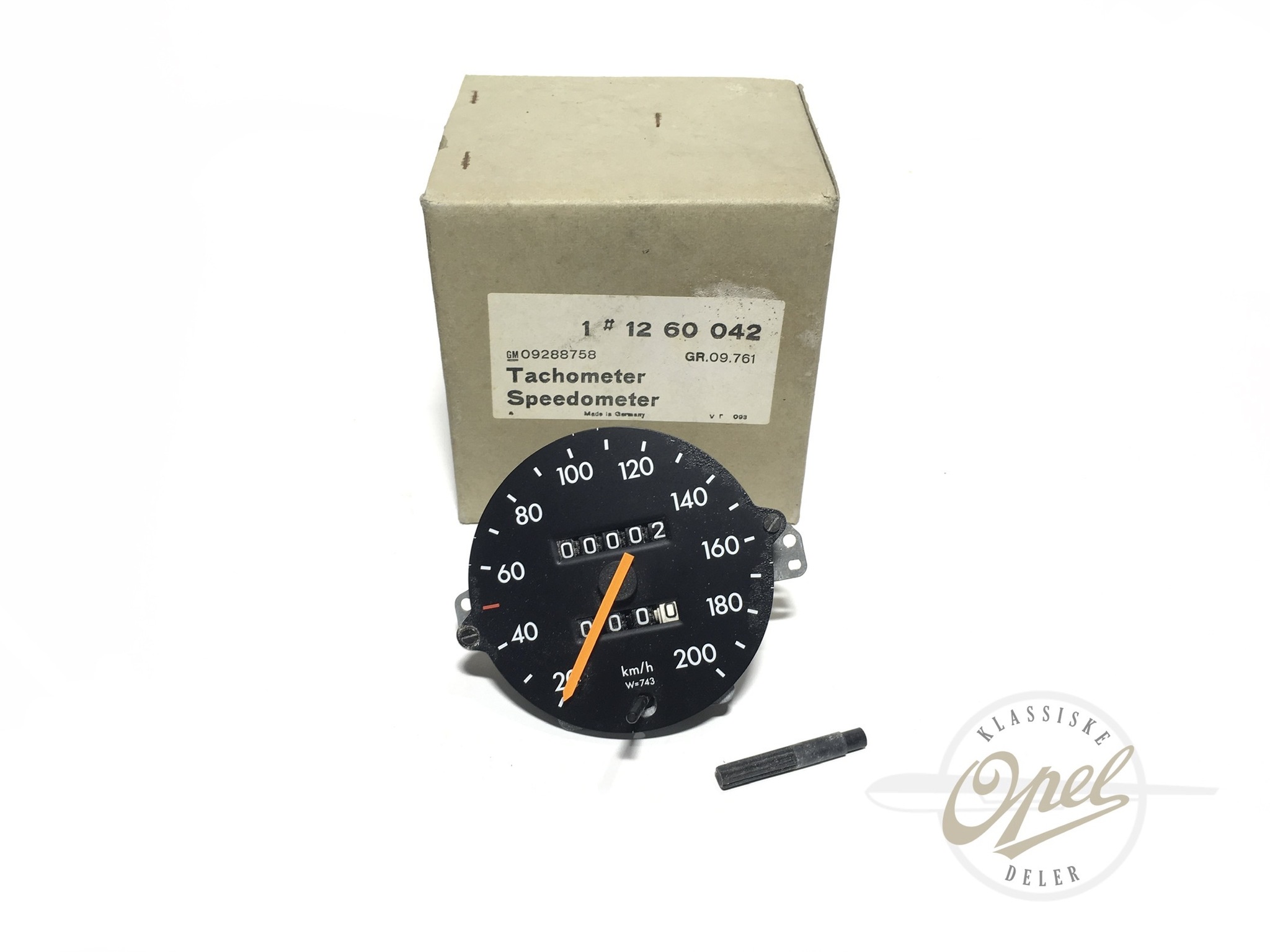 Speedometer (litt rust)
