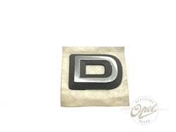 Emblem til bakluke 'D'