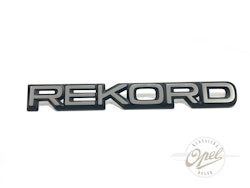 Emblem til bakluke 'REKORD'