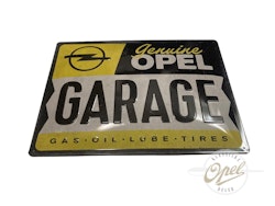 «Genuine Opel Garage» skilt