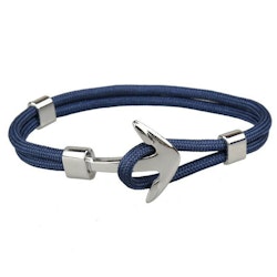 Armband "Anchor" Blå/Silver