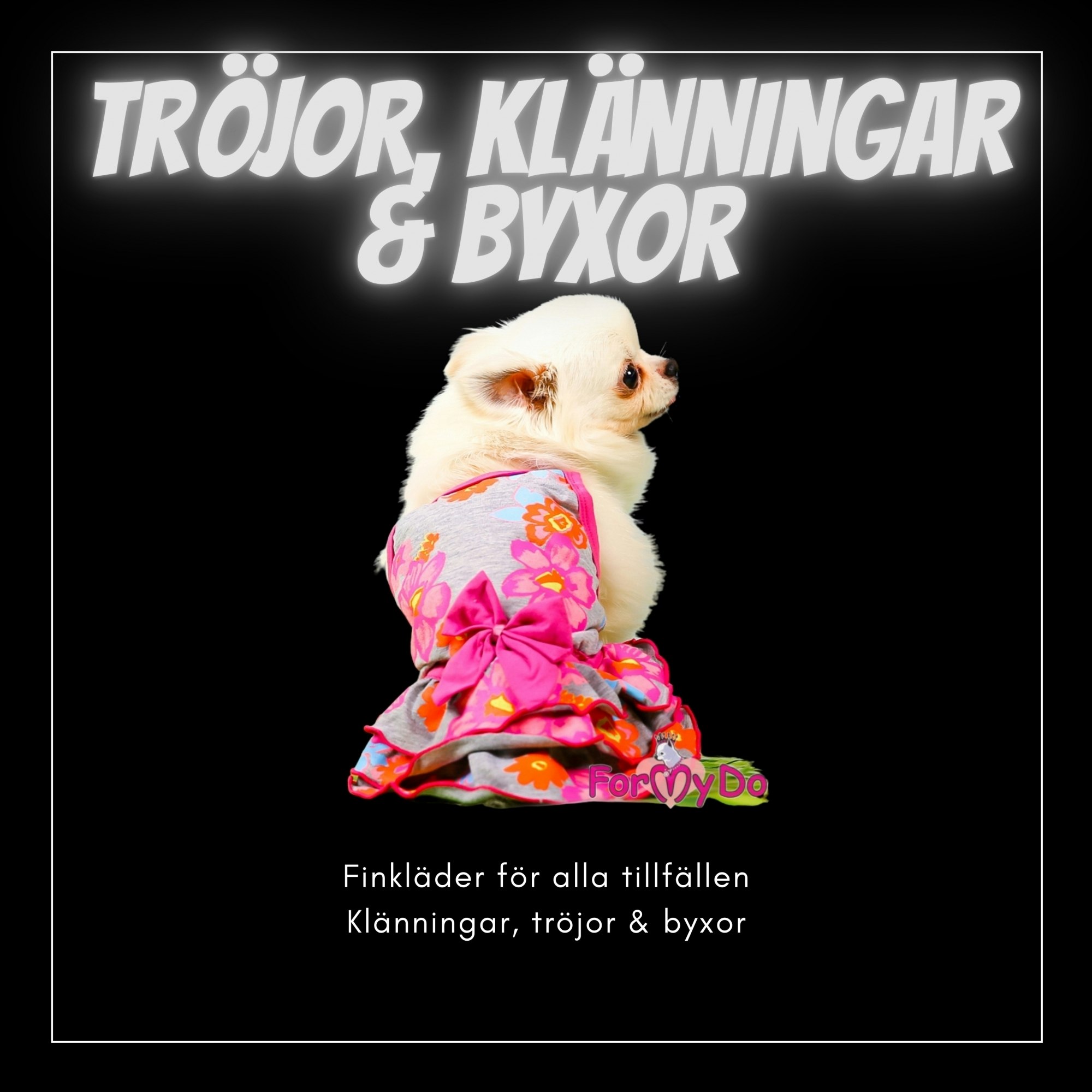 Tröjor, Klänningar & Byxor mm - Bred & Djupbröstade hundar - Passion For Pet Fashion