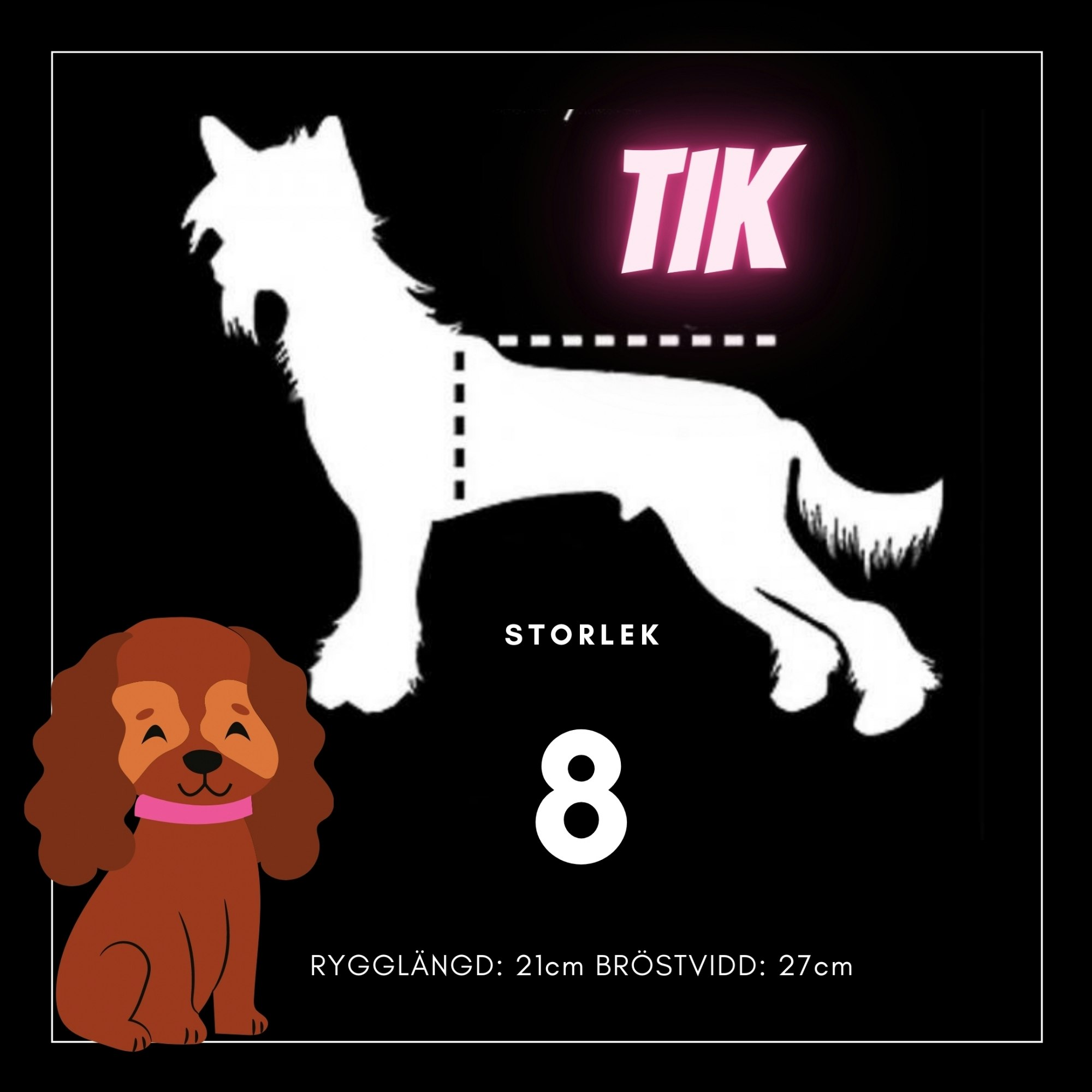 Tik Storlek 8 - Passion For Pet Fashion