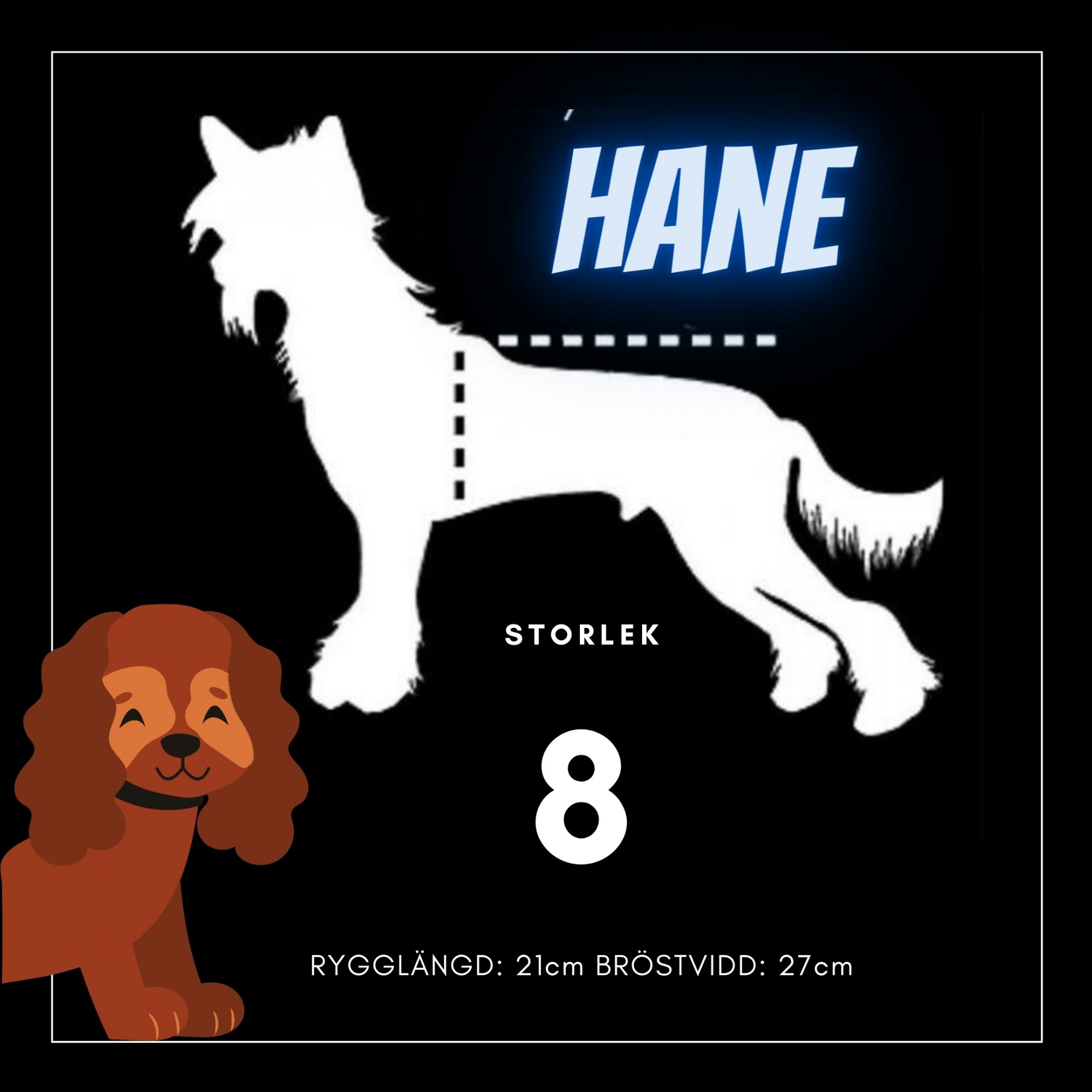 Hane Storlek 8 - Passion For Pet Fashion