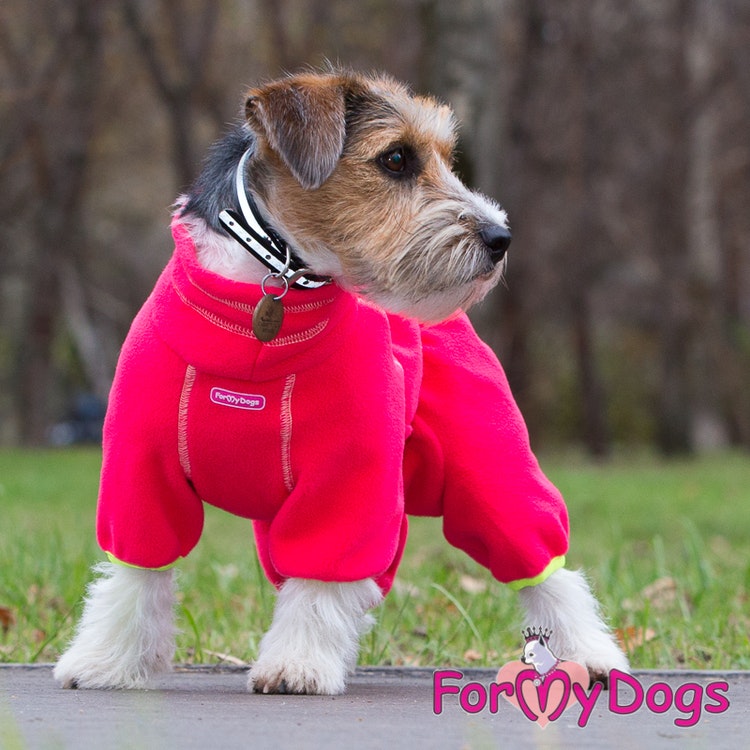 Varm Pyjamas Overall "Rosa" Tik "For My Dogs"