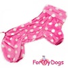 Varm pyjamas overall "Rosa Prick" Tik "For My Dogs"