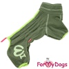 Suit Fleece Overall "Earth" Hane "For My Dogs" PREORDER