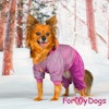 Varm Mysdress pyjamas overall "Lila Glitter" UNISEX "For My Dogs"