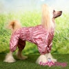 Regnoverall "Pink Metallic" Tik "For My Dogs"