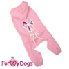Stickad Mysdress Pyjamas overall "Rosa Rosett" Unisex "For My Dogs"