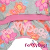 Mysdress pyjamas overall "Blommigt" UNISEX "For My Dogs"