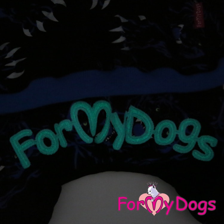 Mysdress pyjamas overall "Blå Tiger" UNISEX "For My Dogs"