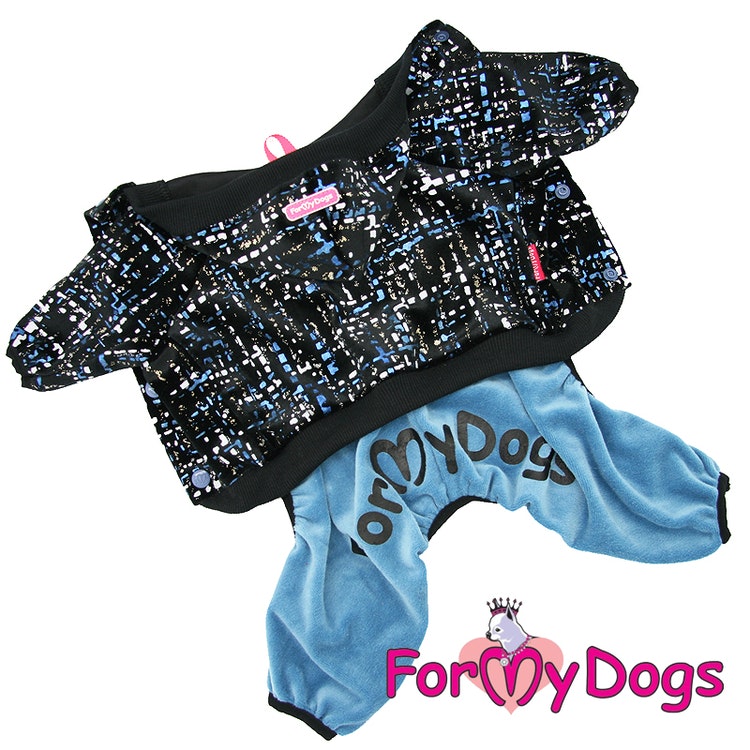 Suit Mysdress Pyjamas overall "ARTWORK" Unisex "For My Dogs"