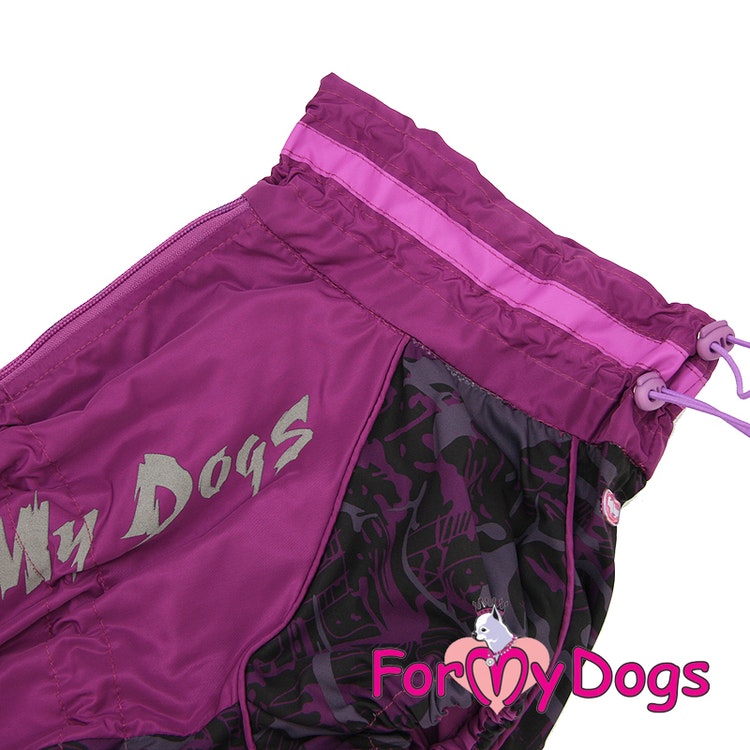 Regnoverall "Rosa Neon" Tik "For My Dogs" 2021 Kollektionen